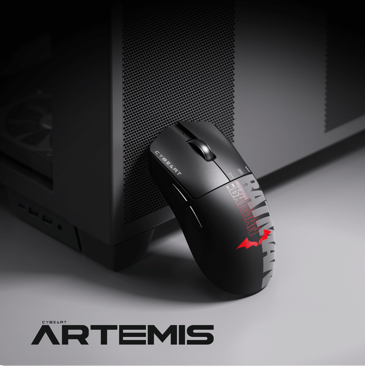Artemis - The Batman | 1K 52g 超軽量ホットスワップ対応トライモードゲーミングマウス